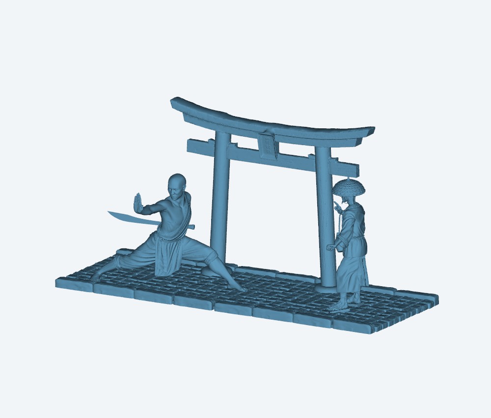 Old Ninja Fixed — 3D model download