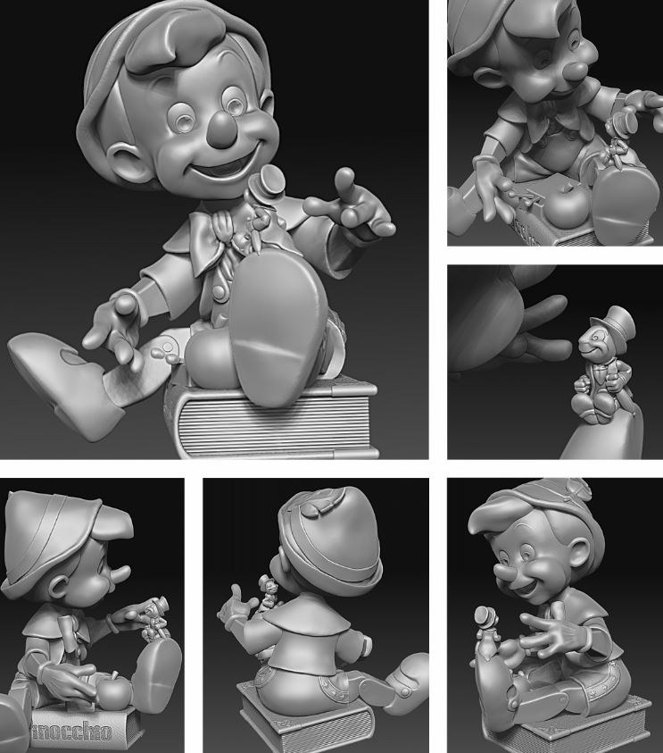 Pinocho (Pinocchio) — 3D model download