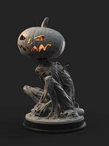 Pumpkin Monster By Pontus — 3D model download