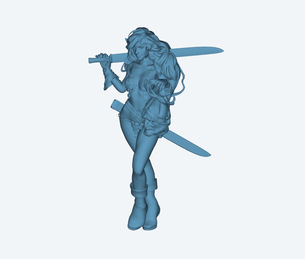 Red Sonja Fixed — 3D model download