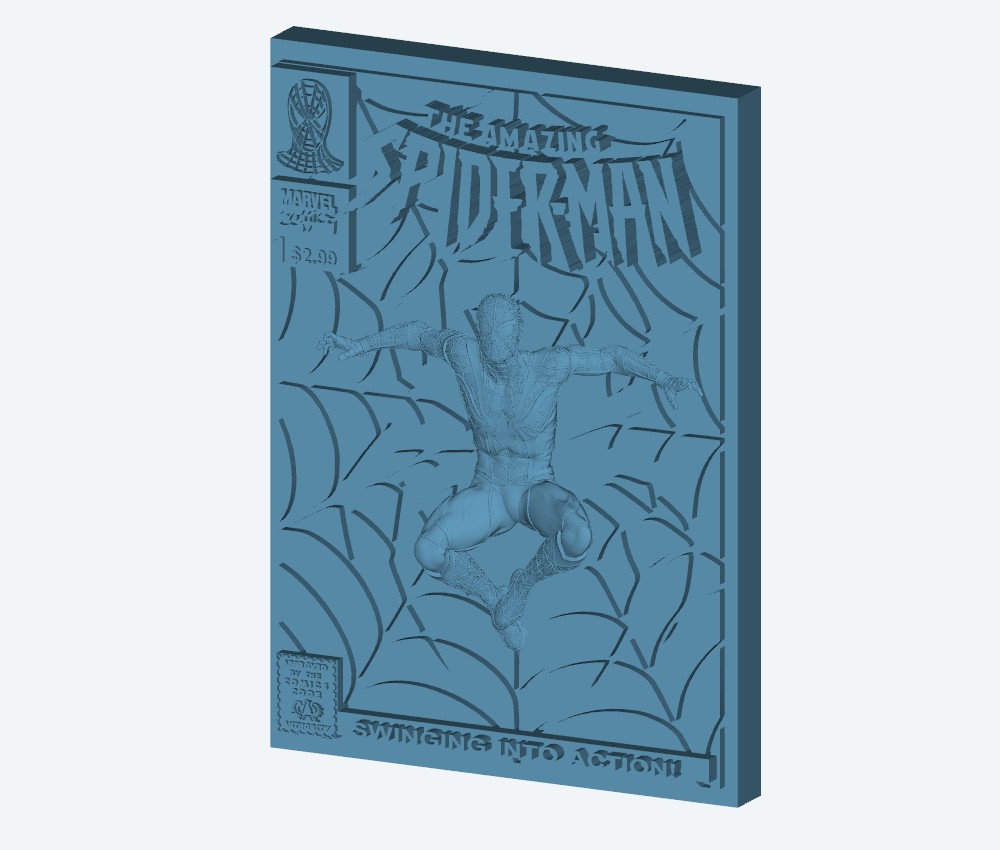 Spiderman-Cvr — 3D model download