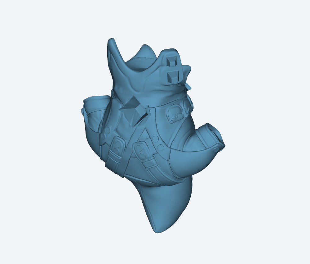 Thief 3D(Splited parts with holes for economy) — 3D model download