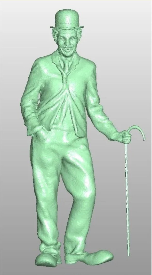 Charlie Chaplin — 3D model download