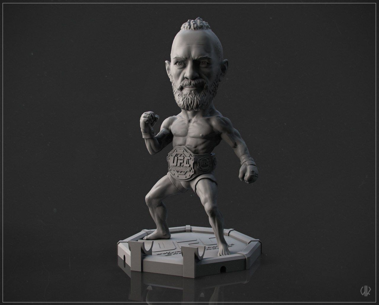 Connor Mc Gregor UFC — 3D model download