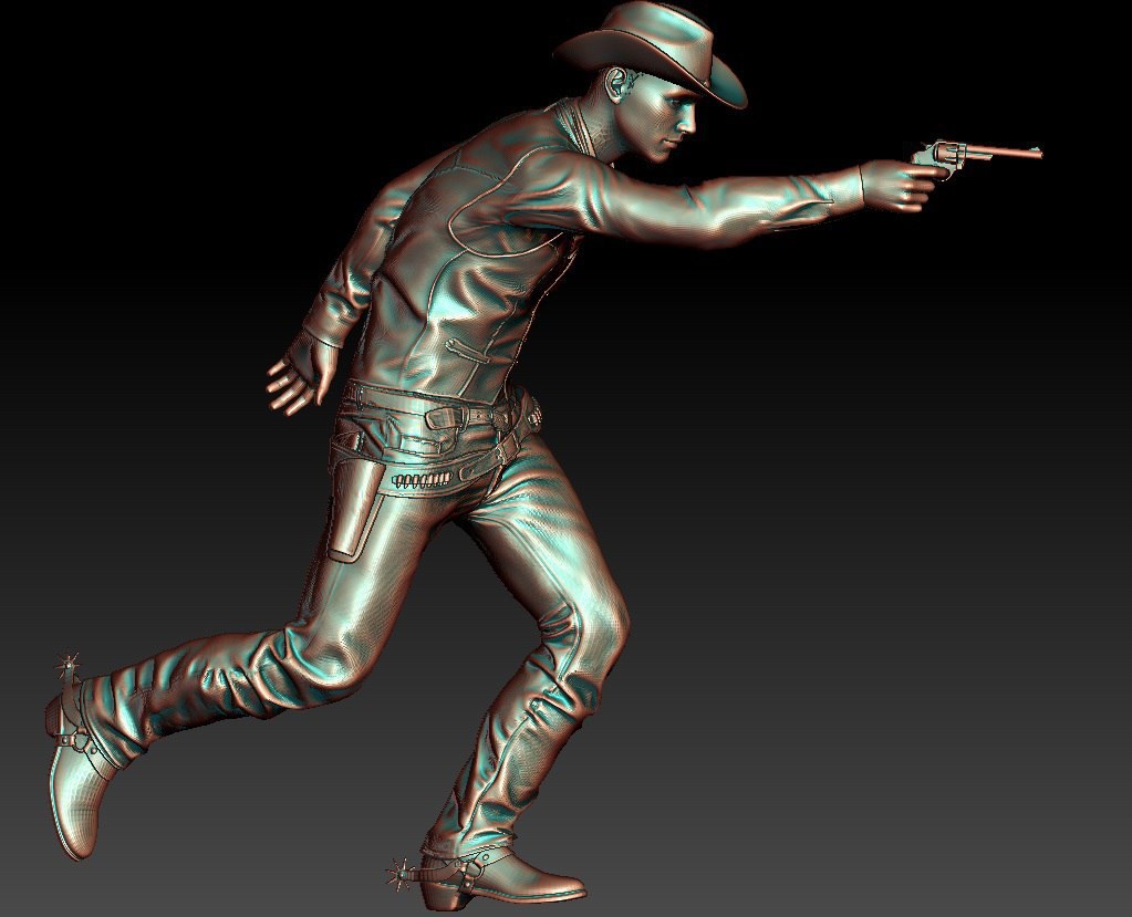 Cowboy — 3D model download