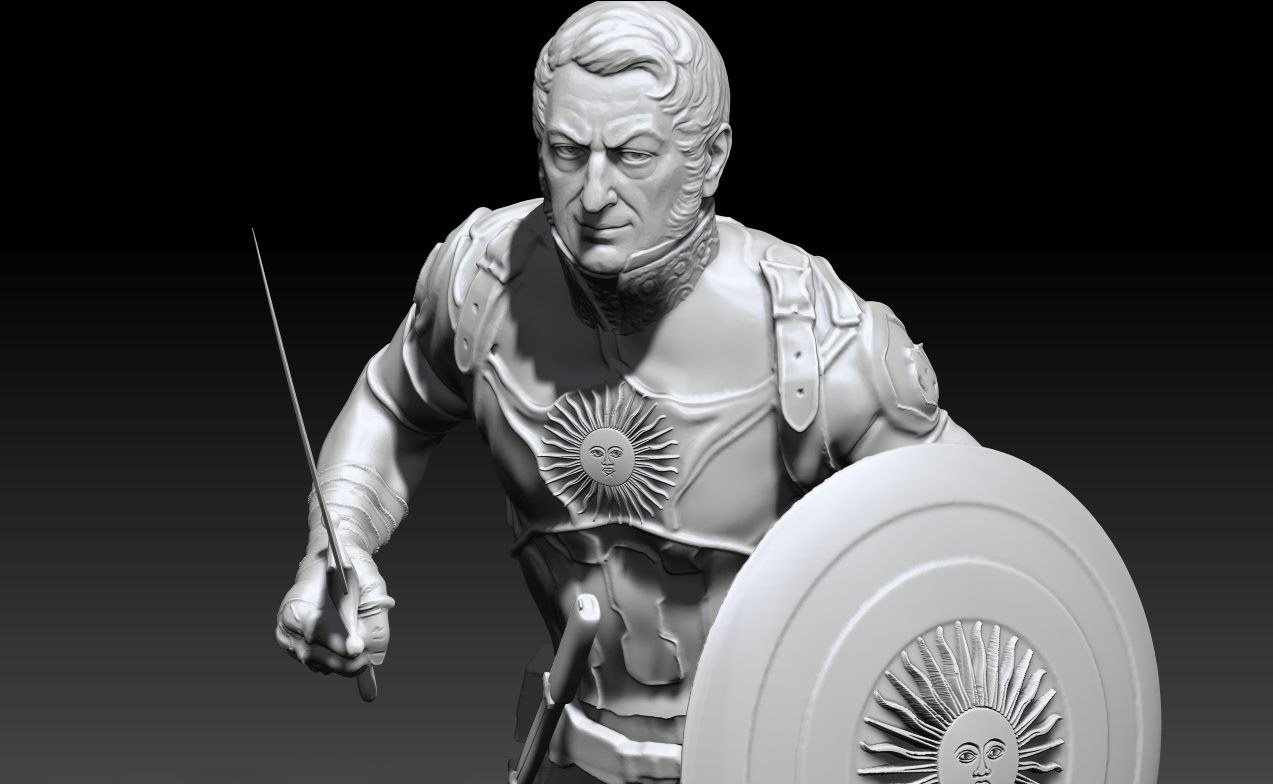 General San Martin — 3D model download