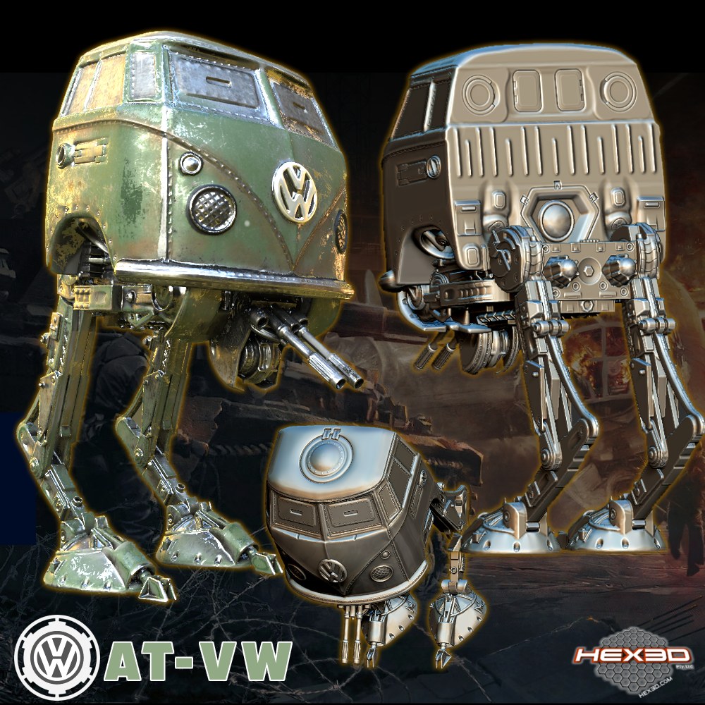 Hex3D Atvw — 3D model download