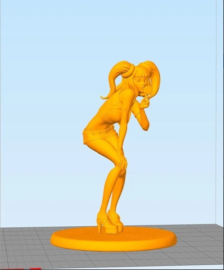 Lollipop girl — 3D model download