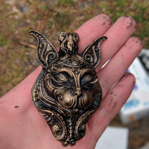 Ornate Cat — 3D model download