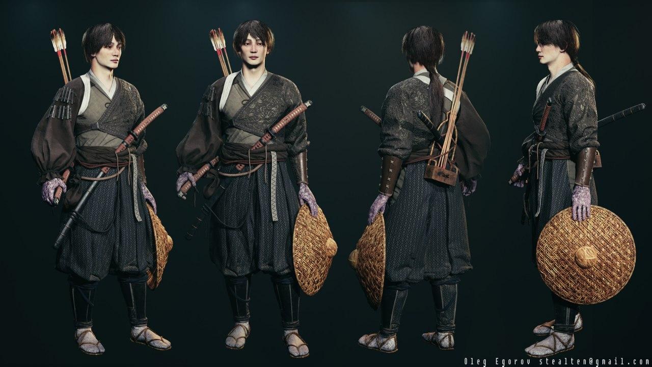 Samurai 1 — 3D model download
