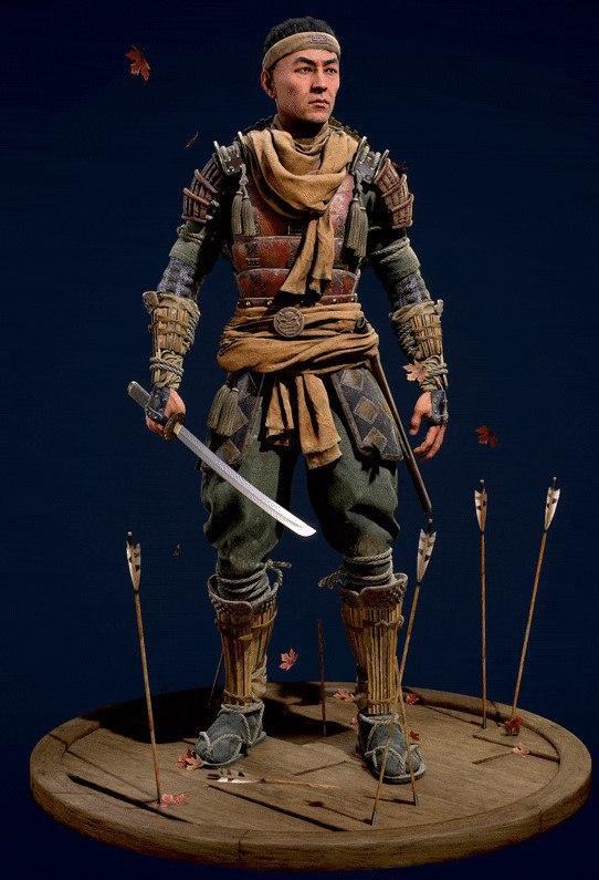 Samurai 2 — 3D model download