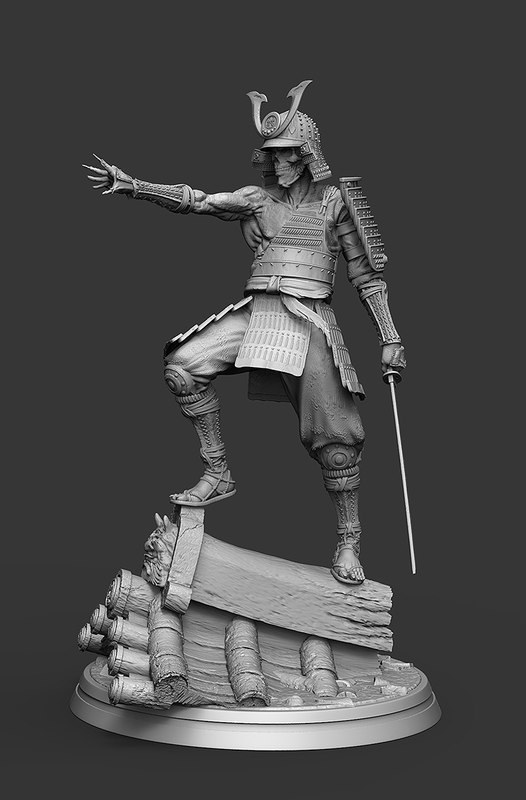 Samurai PA — 3D model download
