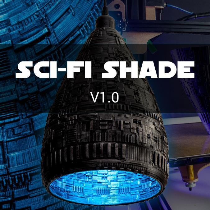 Sci-fi Lamp — 3D model download