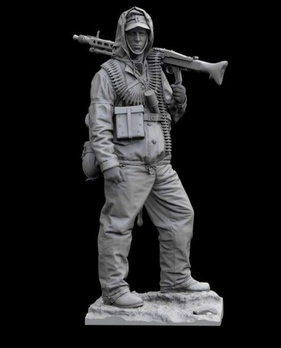 Soldier Real MG42 - Ars Machina — 3D model download