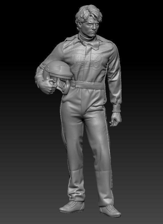 Tom Cruise - Cole Trickle — 3D model download
