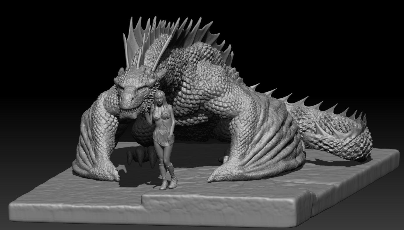 Drogon Daeneris-20180907T174018Z-001 — 3D model download