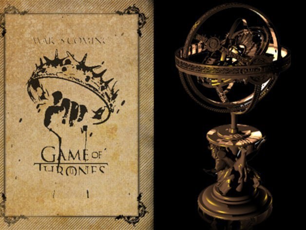 Globe - Game of Thrones — 3D model download
