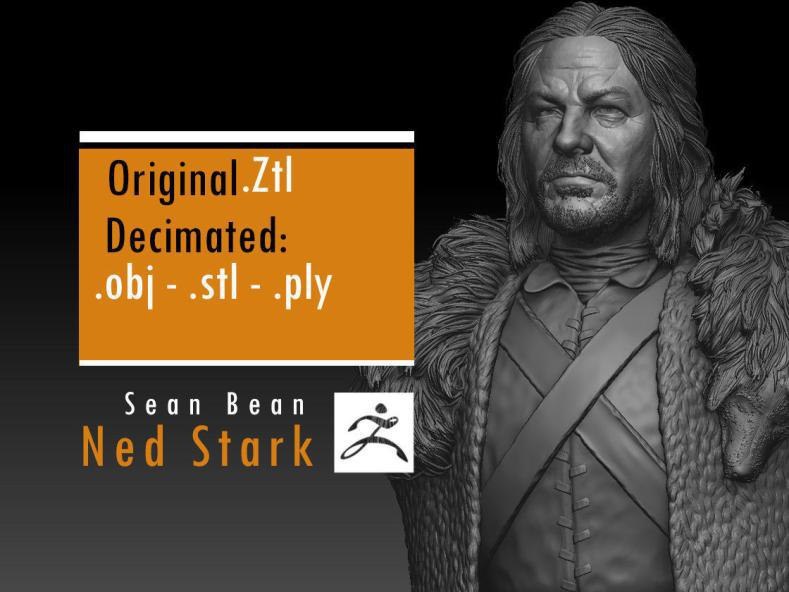 Ned Stark - Game of Thrones — 3D model download