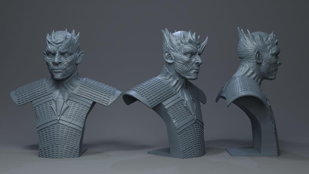 Night King Bust — 3D model download