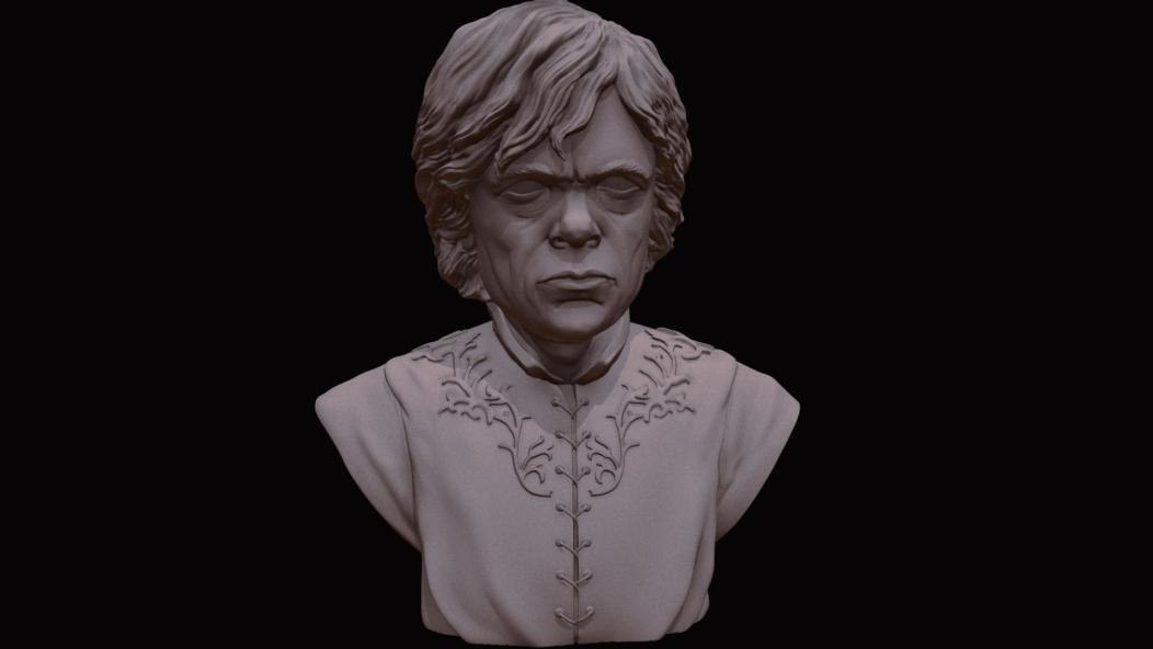 Tyrion Lannister Bust — 3D model download