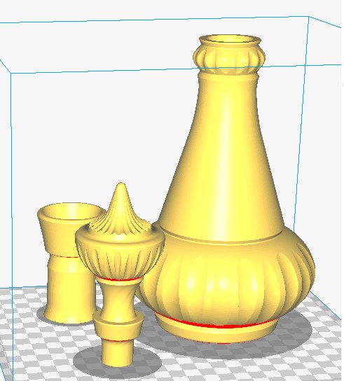 i dream of jeannie bottle – Google Drive — 3D model download