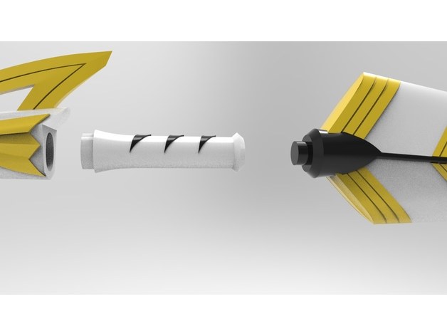 Drago Sword from Power Ranger Dino Thunder — 3D model download