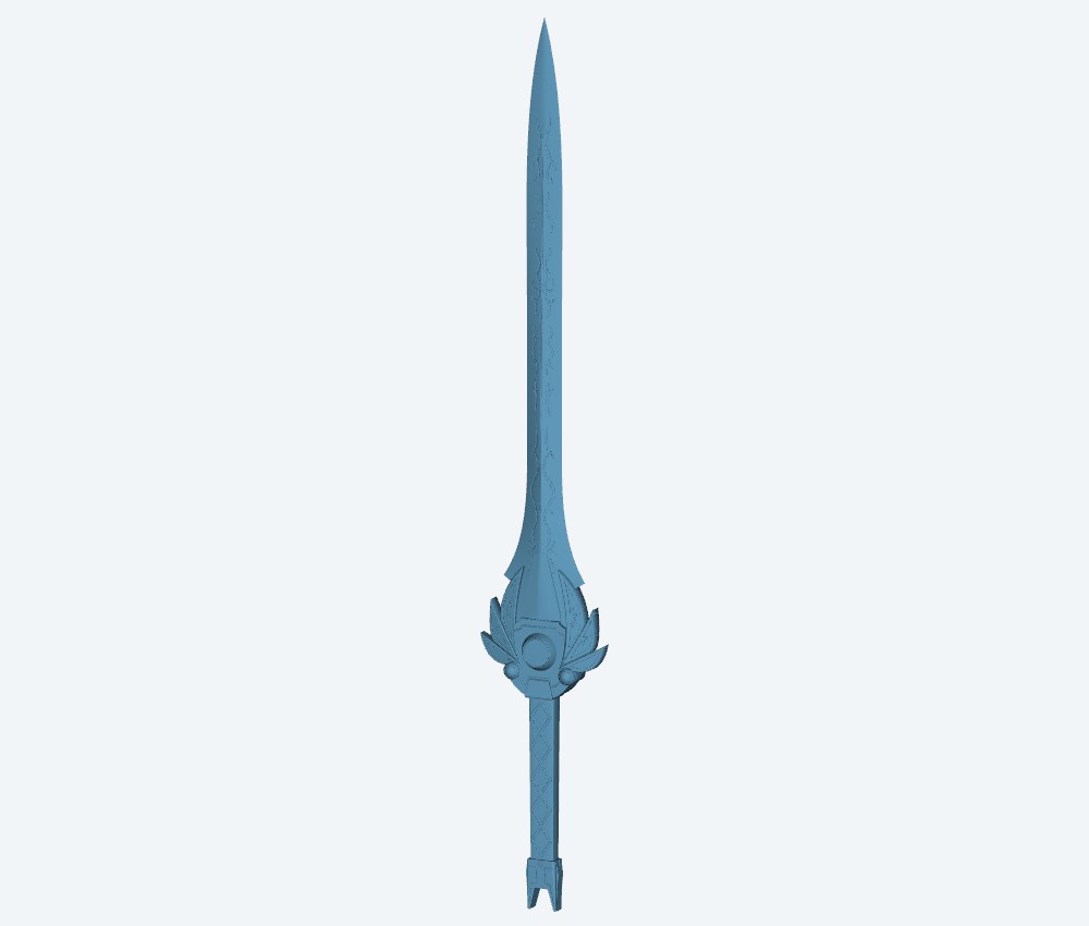 Mmpr Red Sword — 3D model download