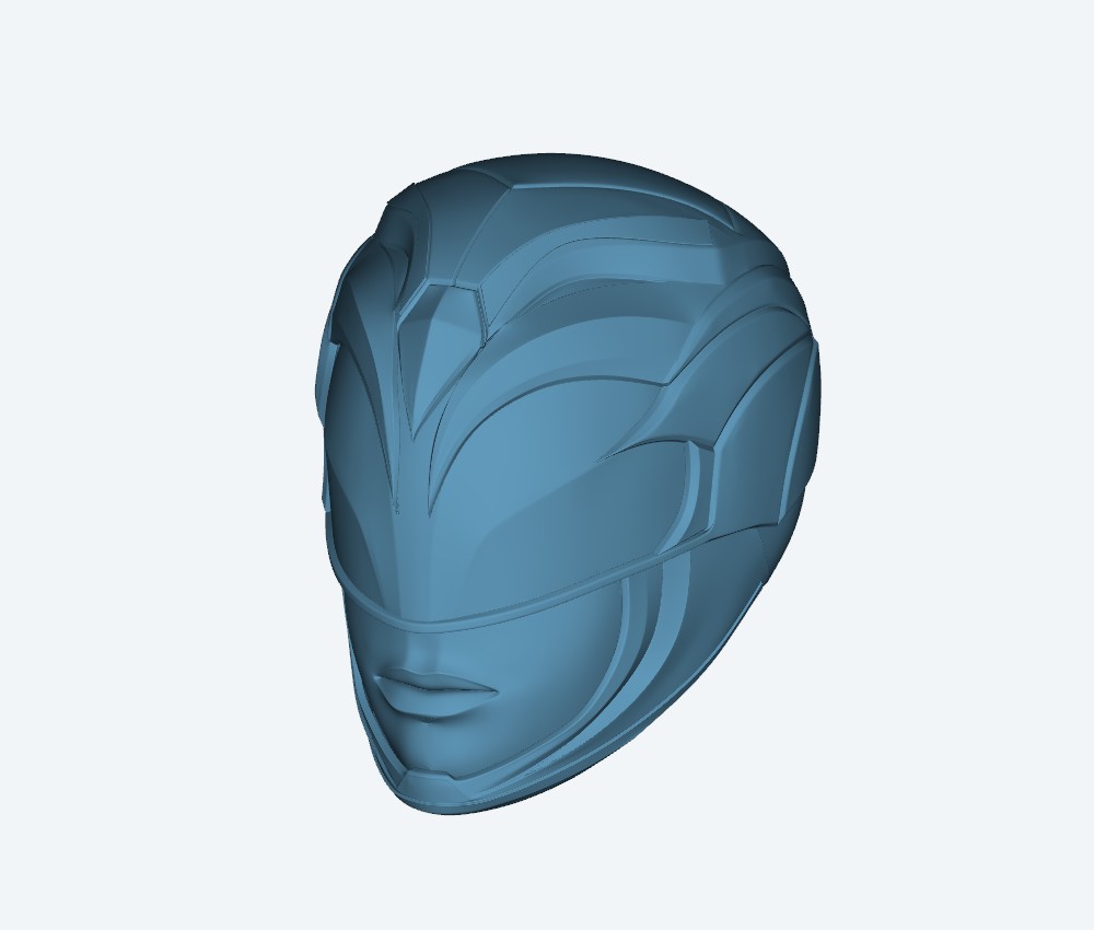 STL ENB Yellow Ranger Helmet 2017 by Do3D — 3D model download