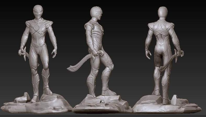 White Ranger — 3D model download