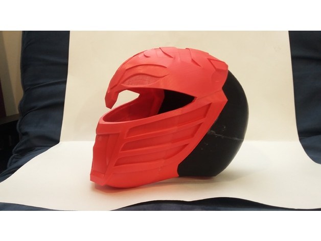White Tiger Power Ranger Helmet 2Pc 95 Movie — 3D model download