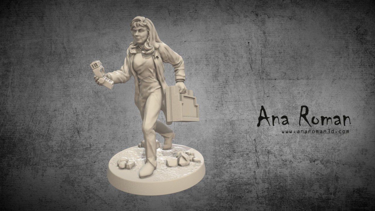 Dr Beverly Crusher Star Trek Adventures — 3D model download