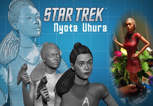 Nyota Uhura — 3D model download