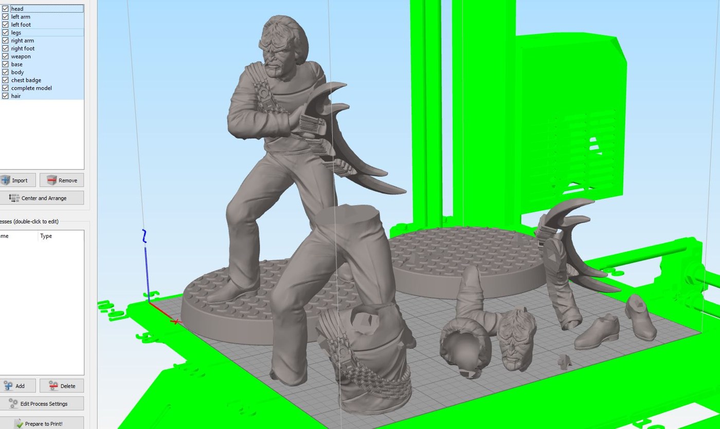 Worf Final Split Keyed And Solid Stls 3Mfs — 3D model download