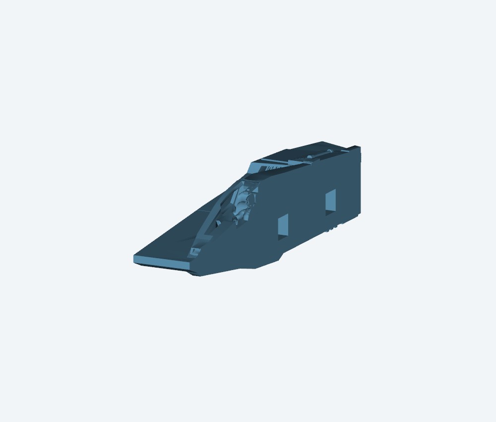 Buck Rogers — Starfighter Parts Set — 3D model download