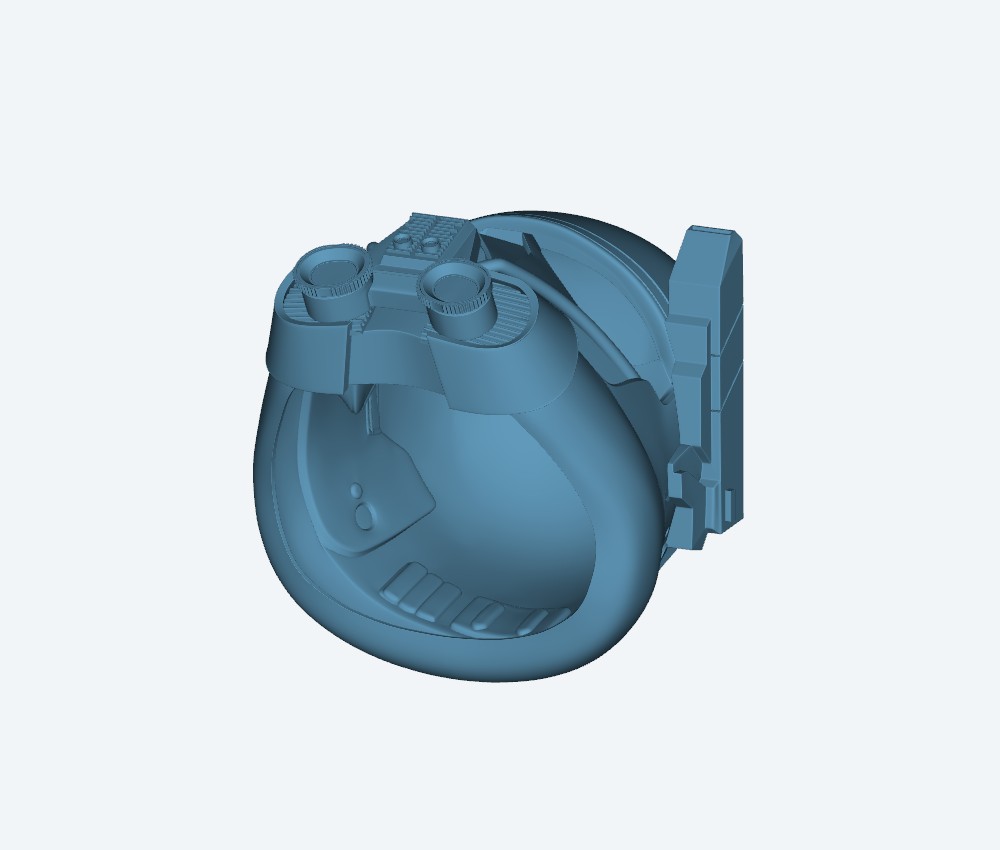 V2 Deathtrooper Helmet - DO3D — 3D model download