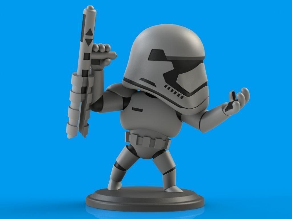 Stormtrooper Chibi — 3D model download