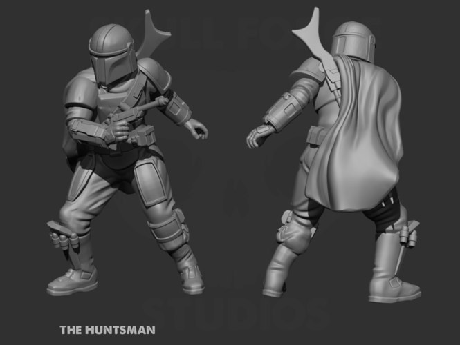 The huntsman by skullforge — 3D model download