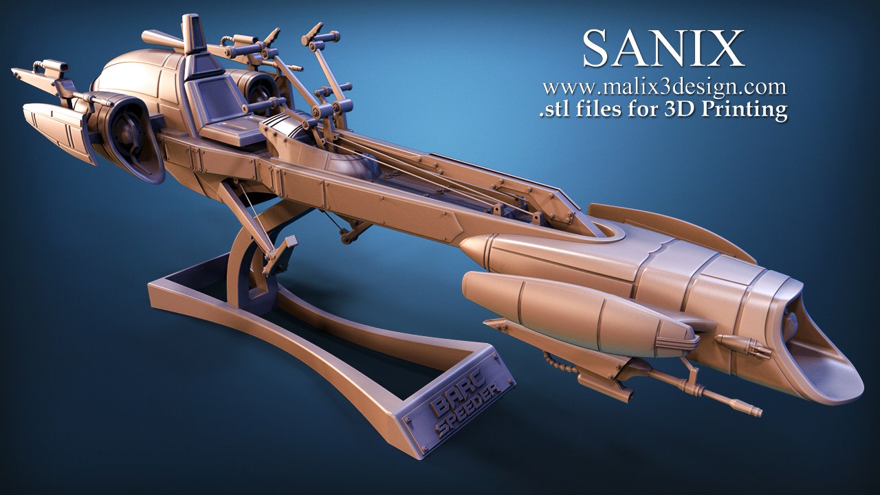 BARC Speeder — 3D model download