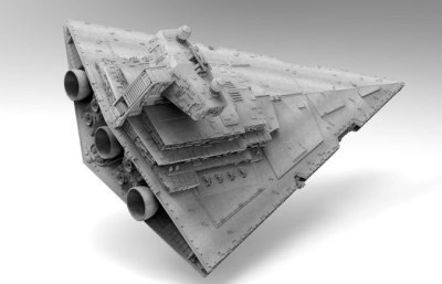 Imperial Star Destroyer Star Wars — 3D model download