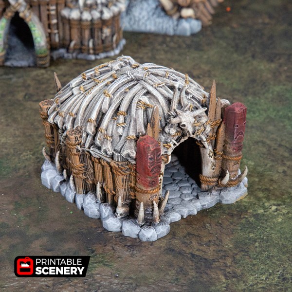 Orc and Tribal pack from Printed Scenery — 3D model download