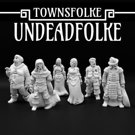 Undead Towns Folke — 3D model download