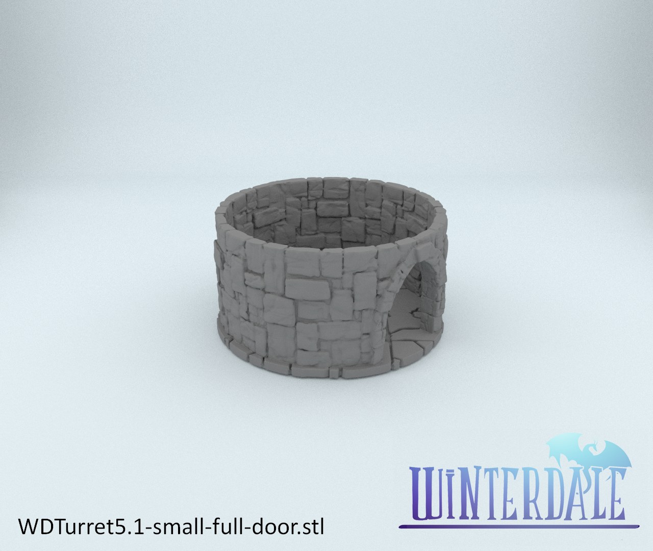 Winterdale 2 from Printed Scenery — 3D model download