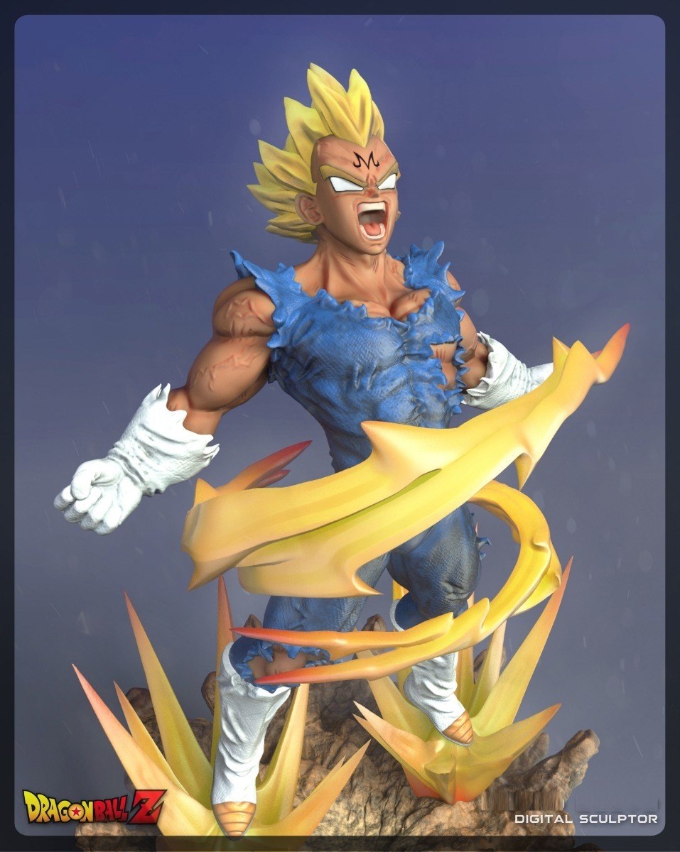 Vegeta Sacrifice — 3D model download