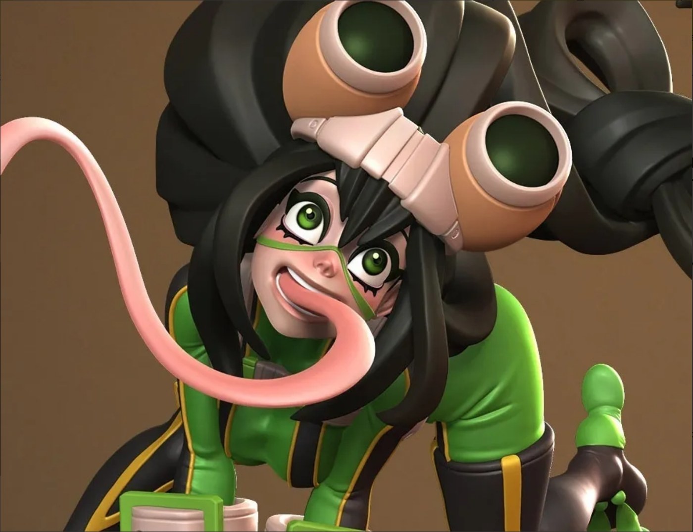 Asui Tsuyu — 3D model download