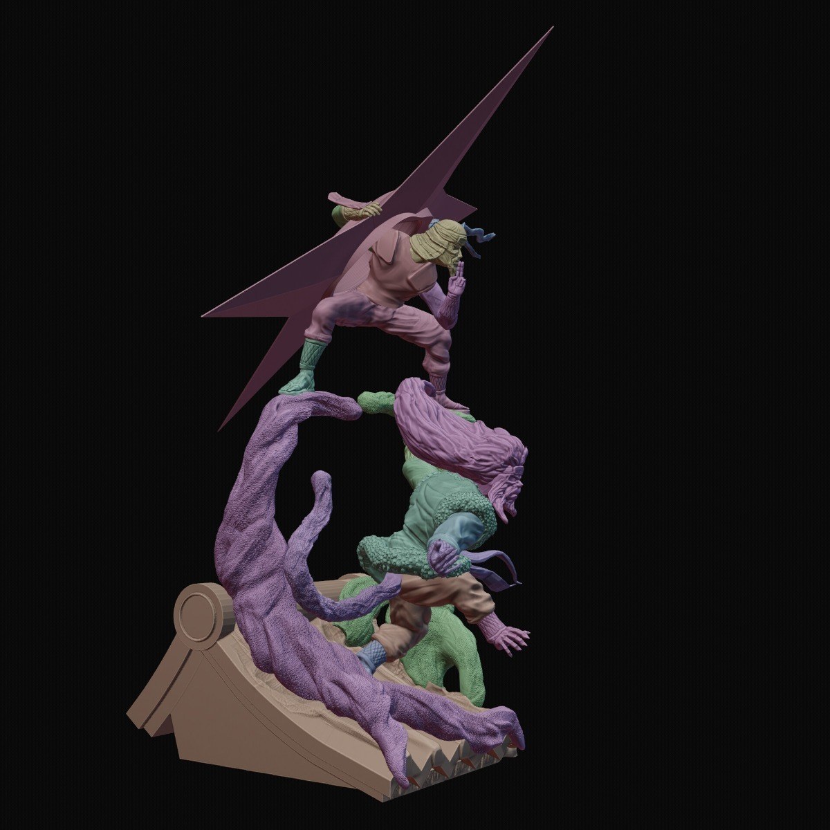 Sandaime Hokage - The Last Fight — 3D model download