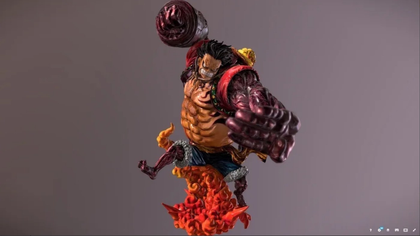 Luffy Konggun — 3D model download