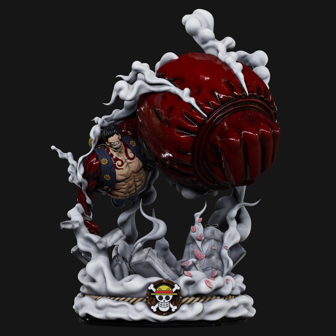 Monkey D. Luffy Gear 4 — 3D model download