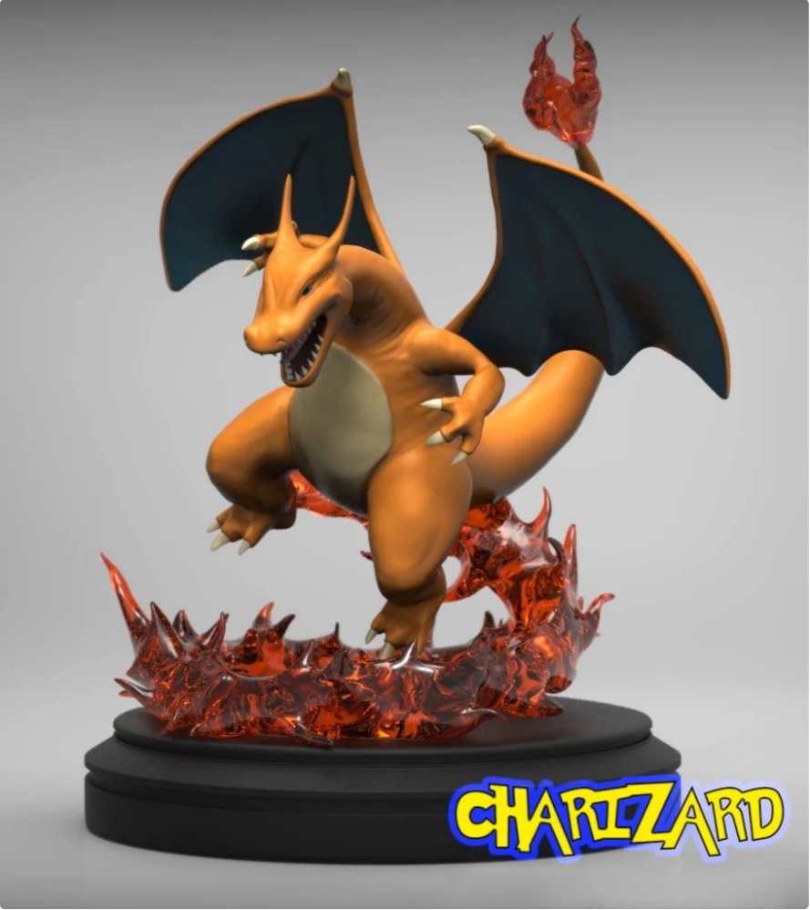 Charizard — 3D model download