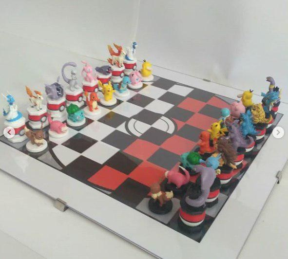 Chess Set - Pokemon — 3D model download
