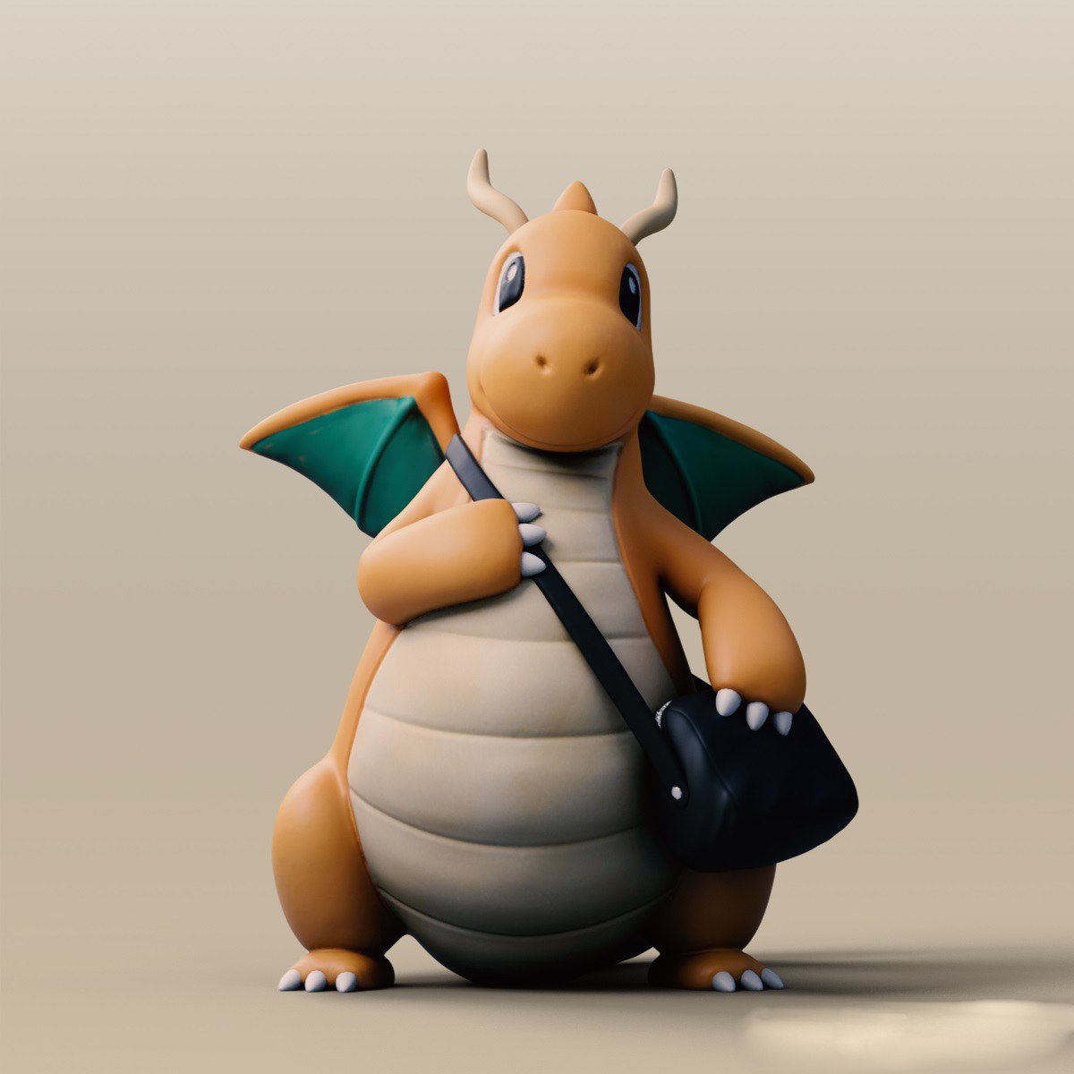 Dragonite — 3D model download